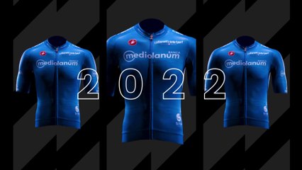 Introducing the 2022 Maglia Azzurra powered by Banca Mediolanum | 2022 Giro d'Italia