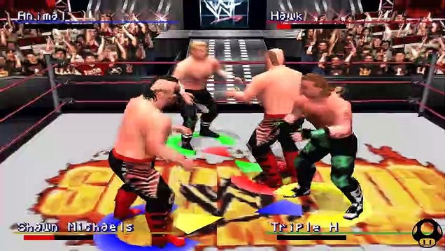 WWF Smackdown! 2 Legion of Doom vs DX