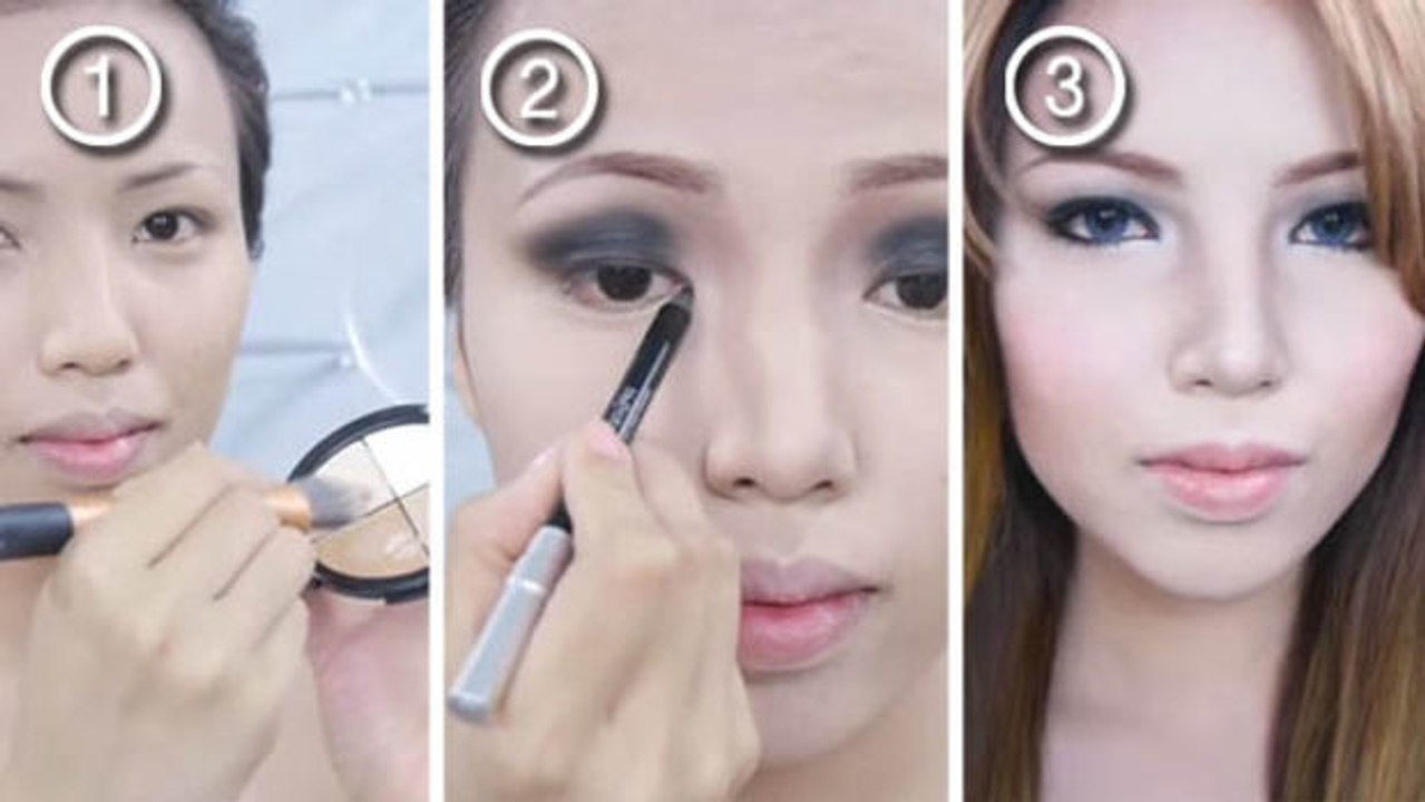 Mit einigen Pinselstrichen verwandelt sie sich in Jennifer Lawrence. Das ist einfach Wahnsinn!