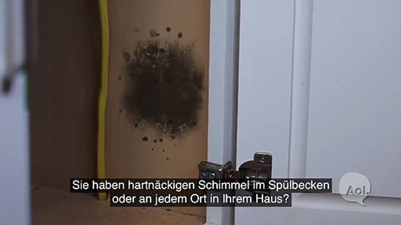Sie haben Schimmelflecken an der Wand? Mit diesem Tipp werden diese in 10 Minuten verschwinden.