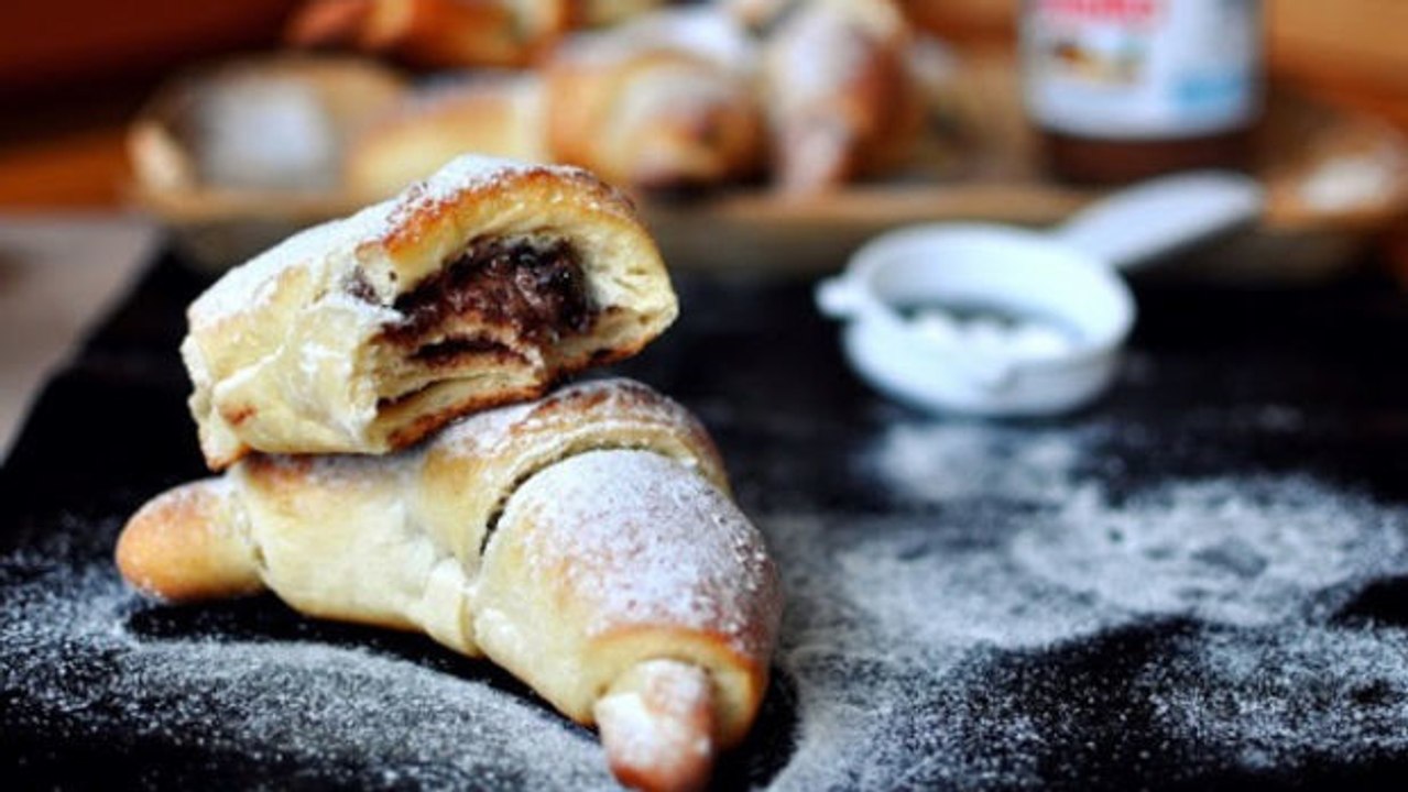 Leicht gemacht: Nutella-Croissants