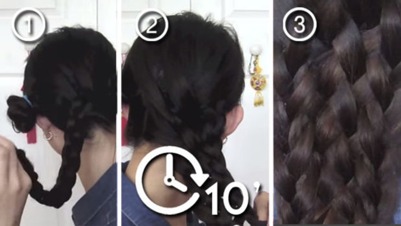 Ein toller Zopf zum Selberflechten - ohne Ziehen und Reißen!