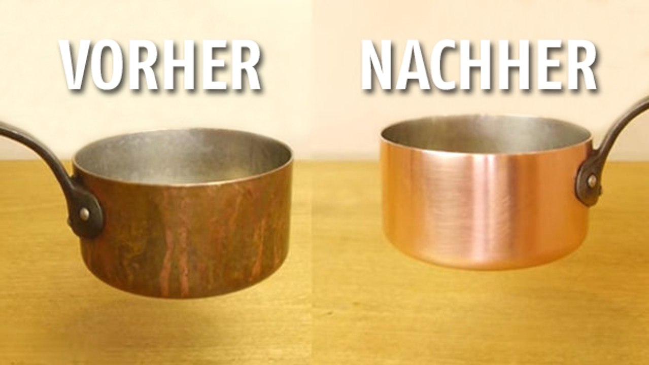 Die beste art kupferpfannen aufzubewahren!