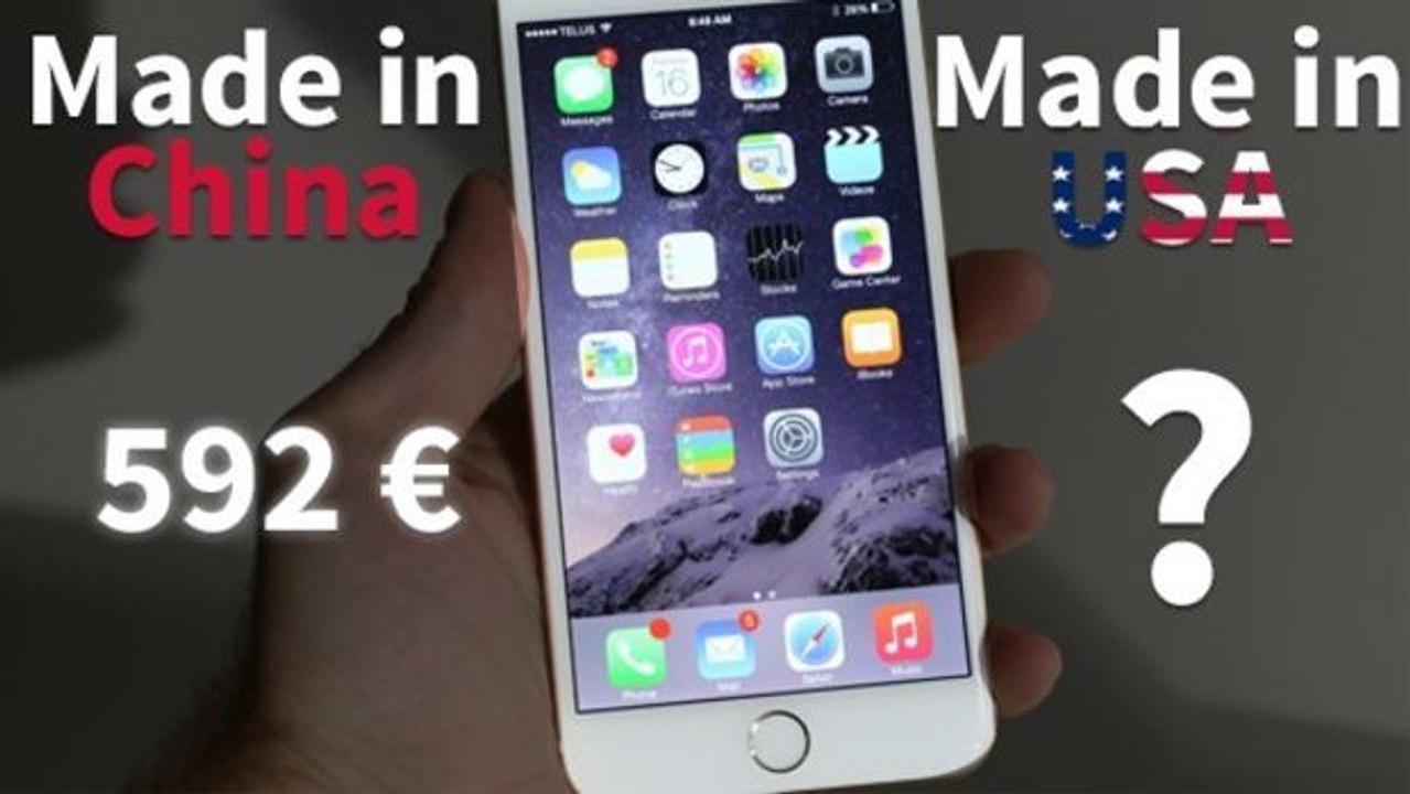 Wieviel würde ein iPhone kosten, wenn es nicht aus China käme?