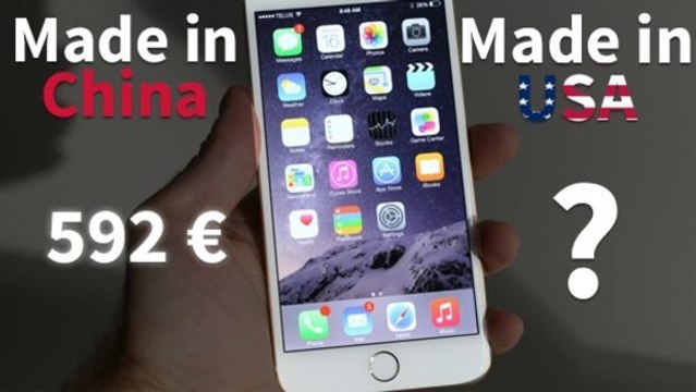 Wieviel würde ein iPhone kosten, wenn es nicht aus China käme?