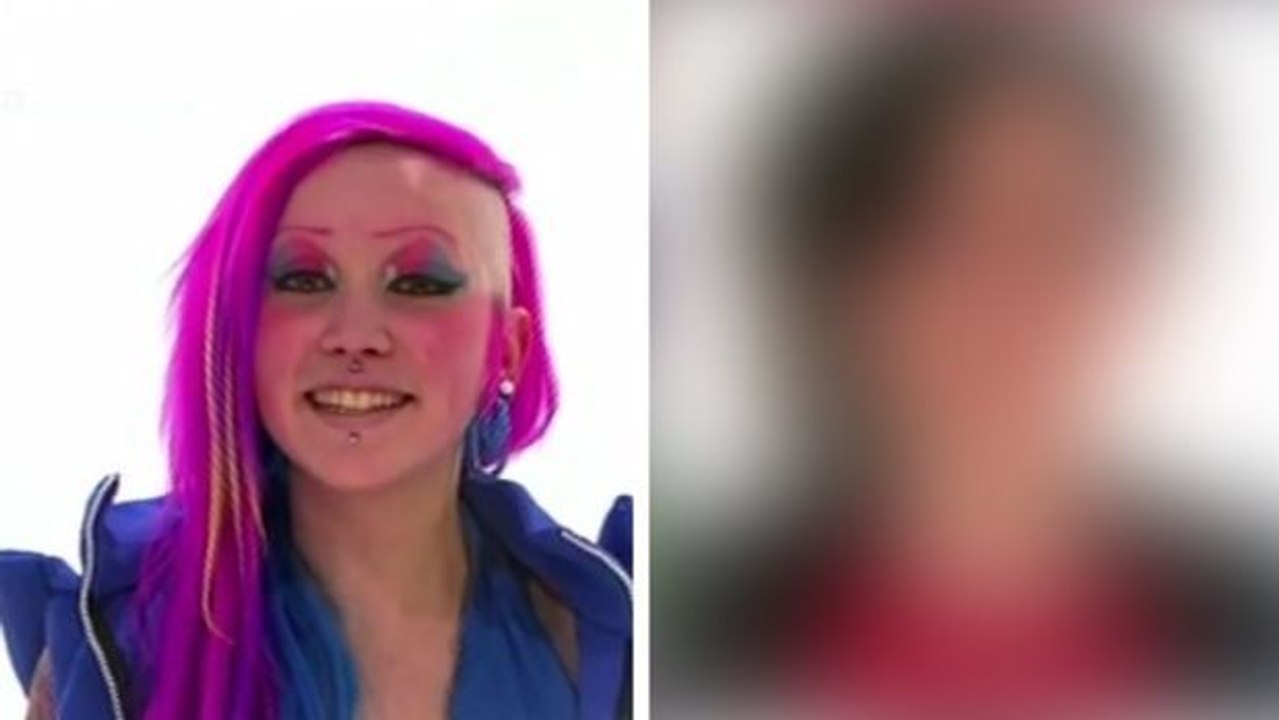 Diese junge Frau mit den rosa Haaren lässt sich komplett umstylen... Ihre Verwandlung ist unglaublich!