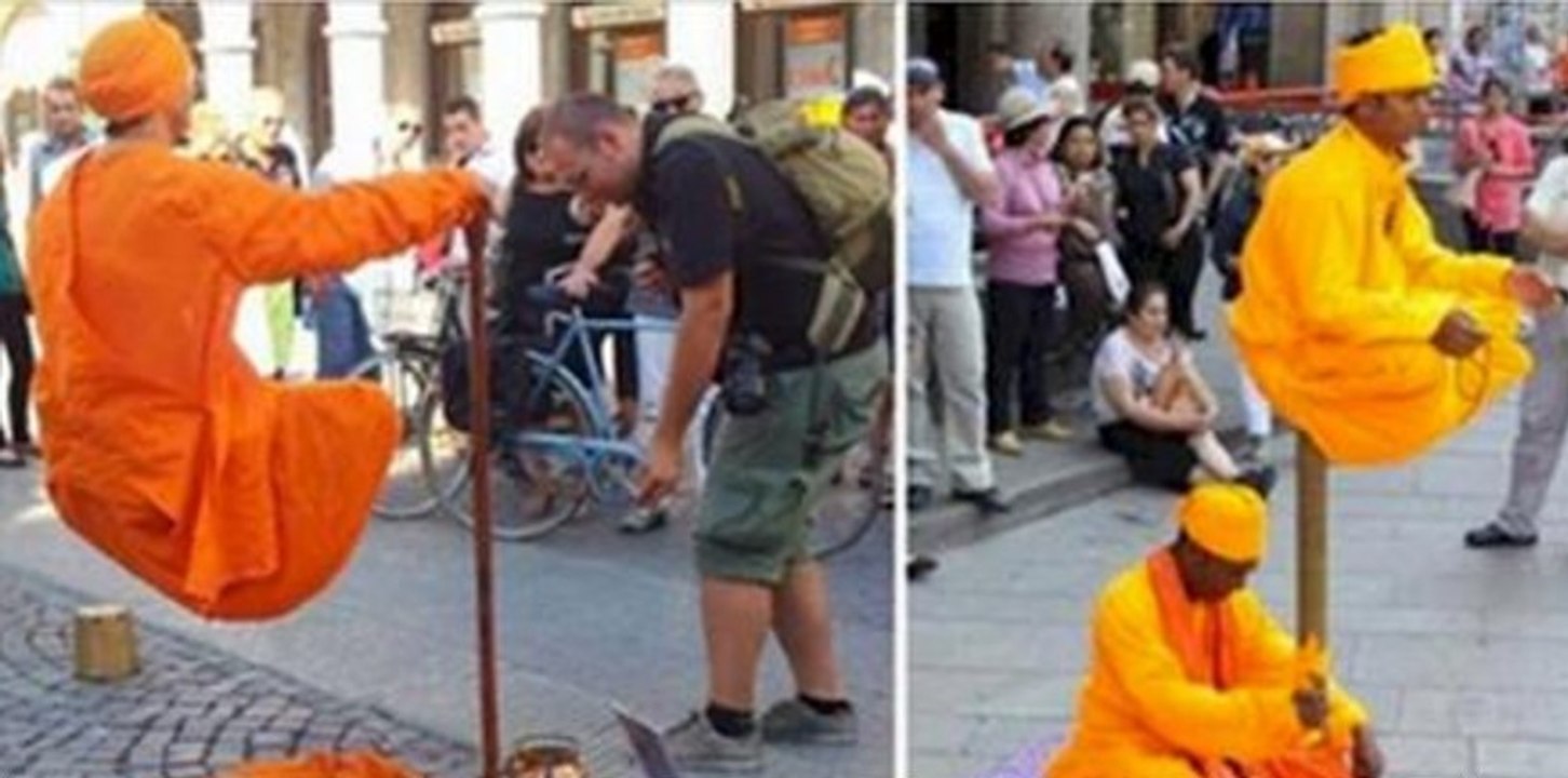 Das Geheimnis des Schwebetricks ist nun gelüftet