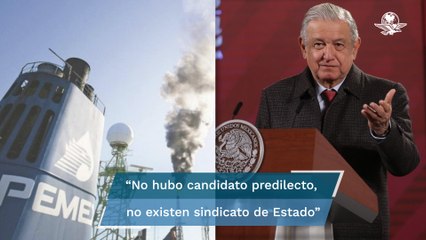 Se garantizó el voto libre y secreto en elección de sindicato de Pemex, reitera AMLO