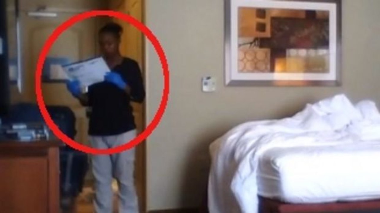 Du lässt nie wieder deine Sachen in einem Hotelzimmer herumliegen, nachdem du das hier gesehen hast