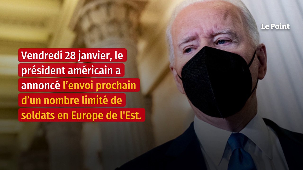 Ukraine : Joe Biden maintient la pression sur la Russie