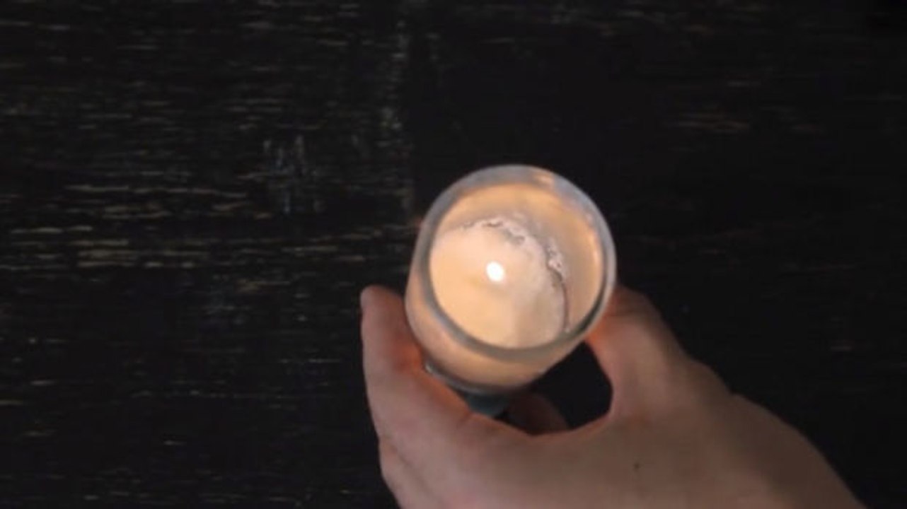 Wenn die Kerze in Eurem Windlicht nicht mehr angehen will... So bekommt Ihr sie wieder zum Brennen!