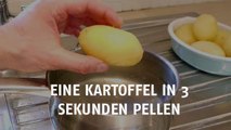 Tipp: Wie kann man gekochte Kartoffeln pellen, ohne sich zu verbrennen?