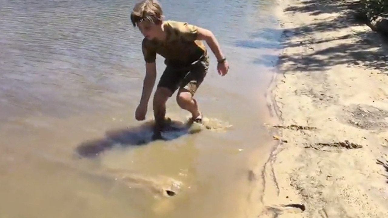 Kind findet einen Rochen, aber erlebt eine faustdicke Überraschung!