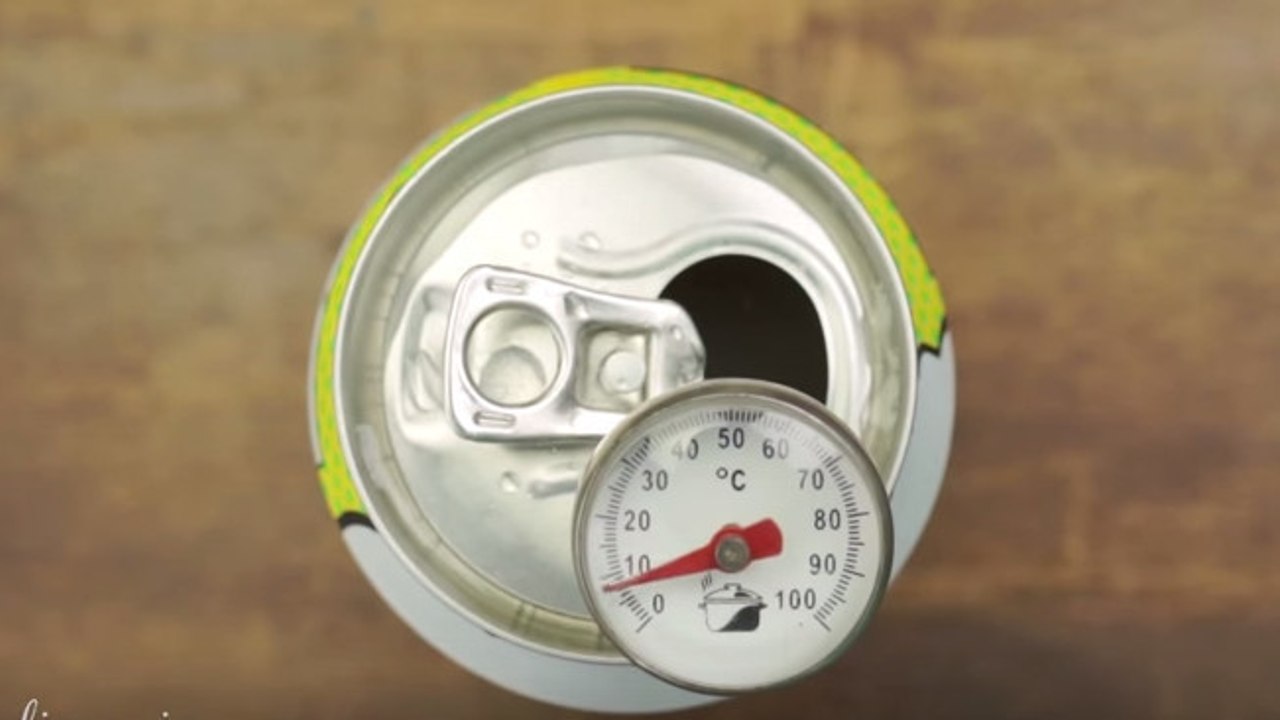 Die schnellste art eine dose zu kühlen. einfach nur spektakulär