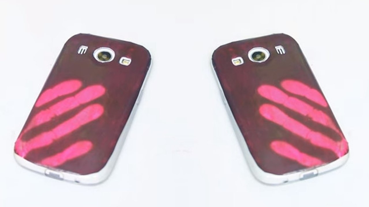 Mach dir eine Handyhülle, die ihre Farbe je nach Temperatur wechselt