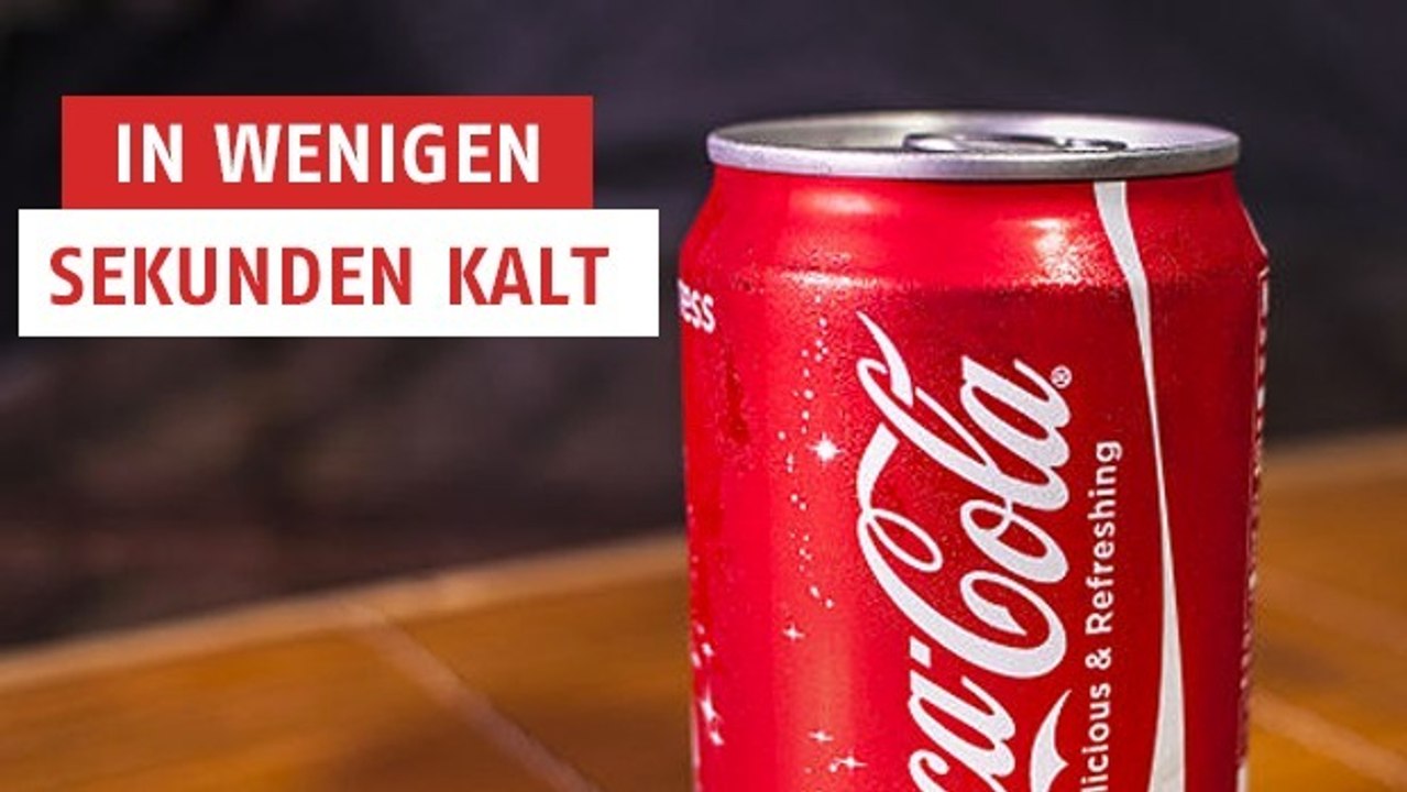 Frische Getränke in nur wenigen Sekunden... Eine geniale Idee!