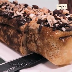 Gâteau de crêpes roulées
