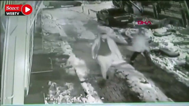 Kaçış anı kamerada