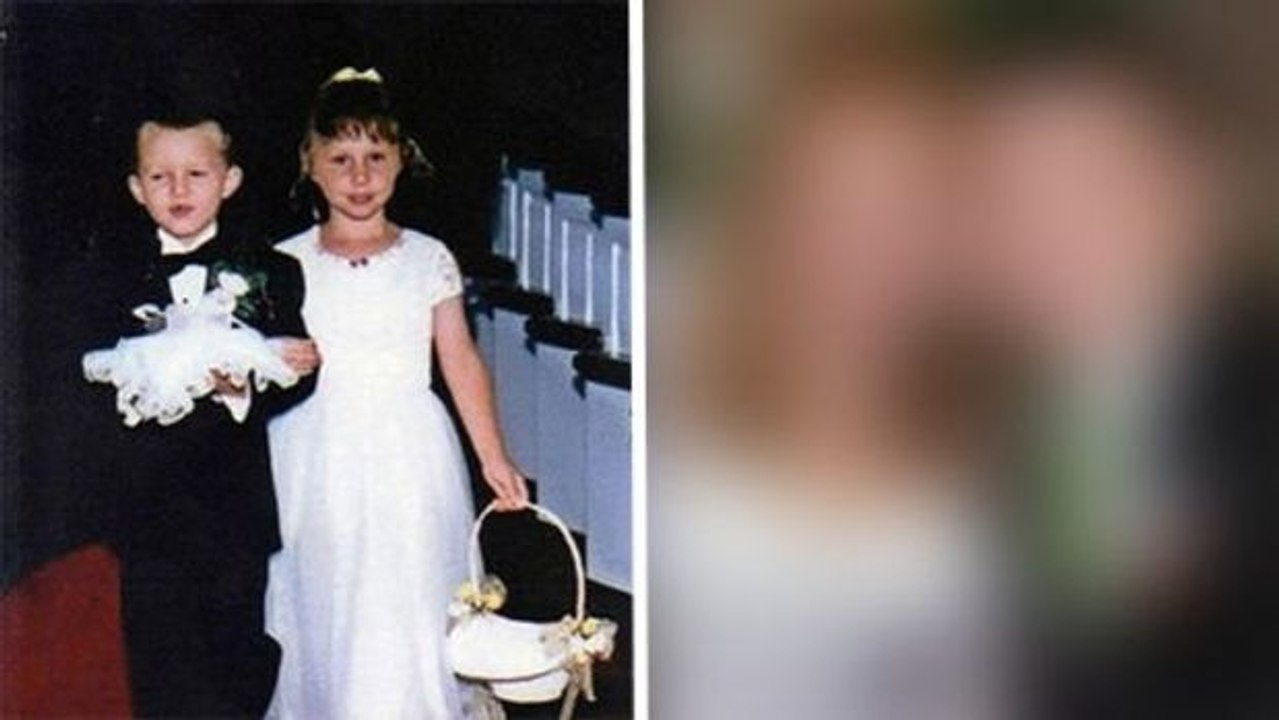 Einst standen sie als Brautpagen vor dem Altar... 14 Jahre später geben sie sich das Ja-Wort vor demselben Altar