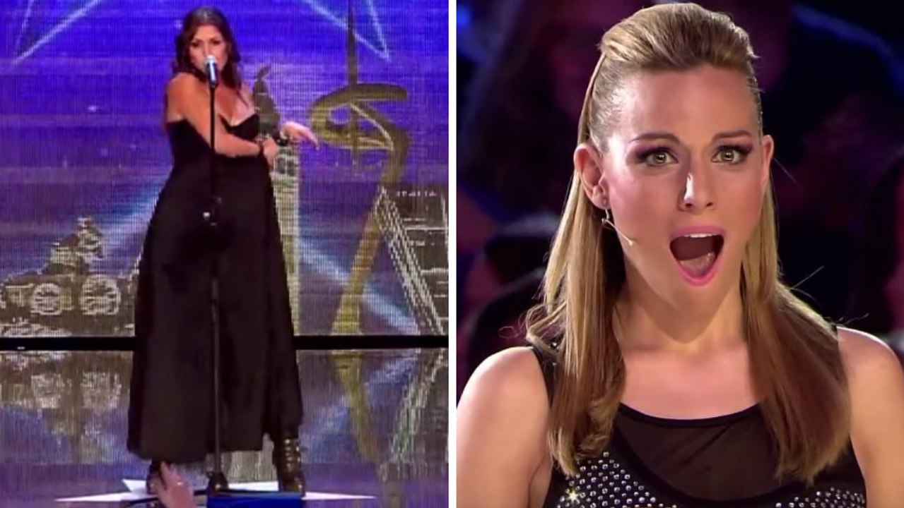 Talentshow: Opernsängerin reißt sich das Kleid vom Leib