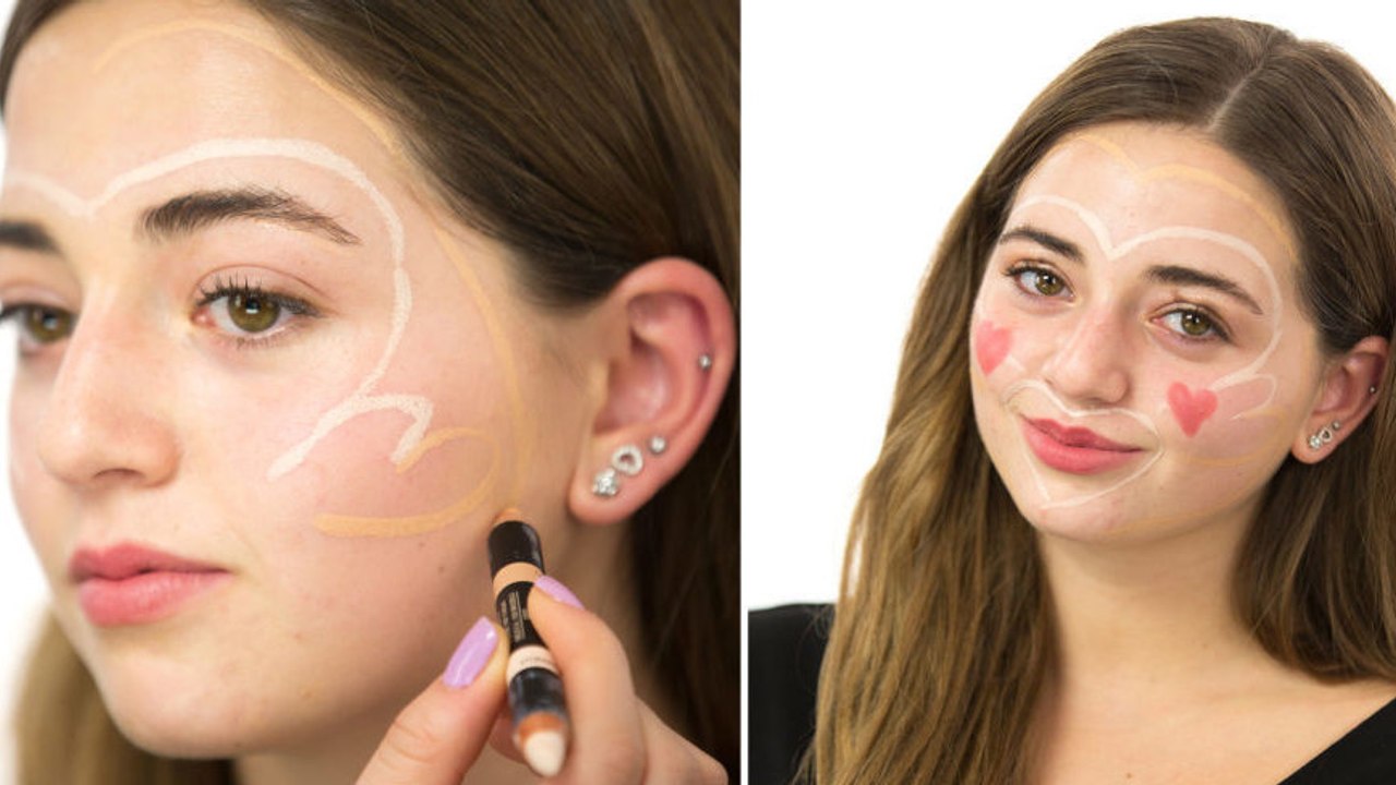 Heart Contouring: Die neue Make-up-Technik für einen perfekten Teint