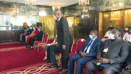 Le Chef de l'Etat a reçu une délégation des membres des institutions de contrôle francophone