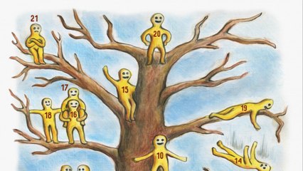 Wo ist dein Platz auf diesem Baum? Der psychologische Test hilft dir, deine Tagesstimmung besser zu verstehen