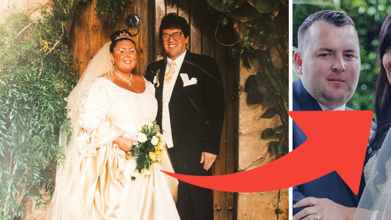 Aufgrund ihres Übergewichts behält sie ihre erste Hochzeit in schlechter Erinnerung... verliert 76 kg und heiratet ein zweites Mal