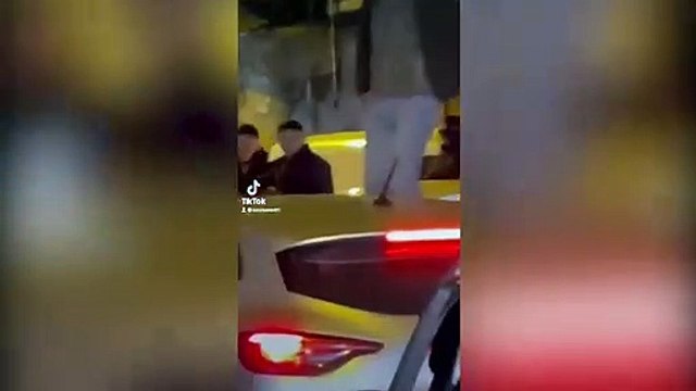 Sosyal medya bu videoyu konuşuyor: Magandalara bekçi müdahalesi