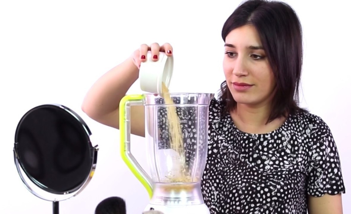 Eine makellose haut mit dieser 100% selbst gemachten gesichtsmaske