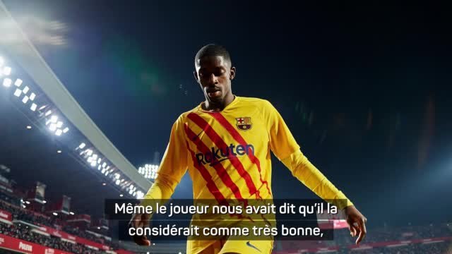 Barcelone - Laporta : Nous pensons que Dembélé a un accord avec un autre club