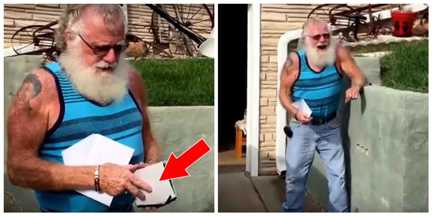 Dieser Großvater erfährt gerade, dass seine Enkelin schwanger ist, aber da ist er noch nicht am Ende mit den Überraschungen!