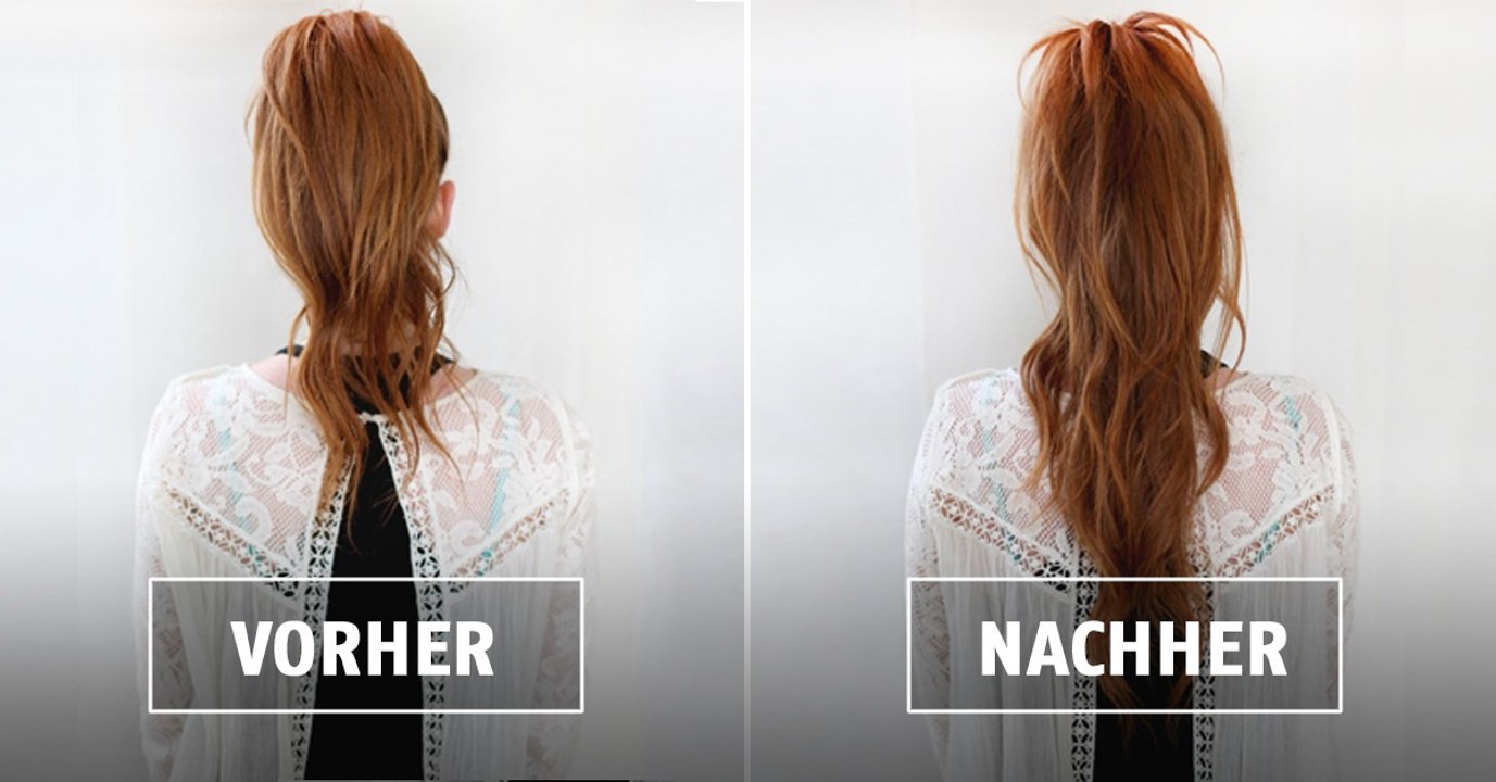 Gute Tipps: So wirken Deine Haare länger!