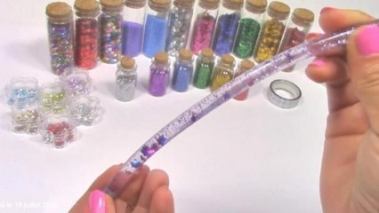 Wie man hübsche Paillettenarmbänder für Kinder macht