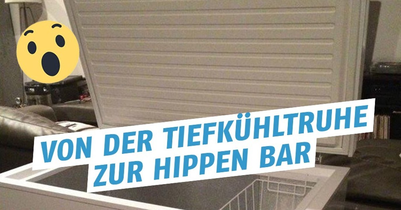 Von der Tiefkühltruhe zur hippen selbstgemachten Bar - so kann's gehen!