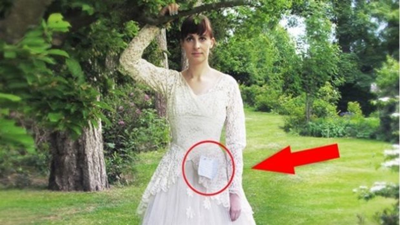 Dieses Hochzeitskleid verbirgt eine wundervolle Überraschung!