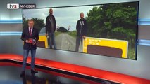 Overskæring blokeret i protest | Arriva | Banedanmark | Jernbaneoverskæring | 04-06-2018 | TV SYD @ TV2 Danmark