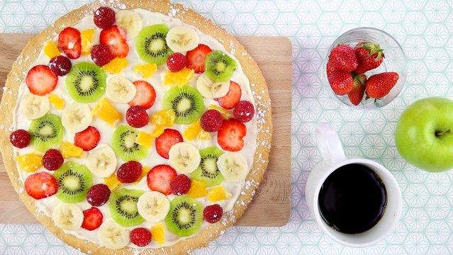 Früchte-Pizza: Ein erfrischendes Sommerrezept für Groß und Klein