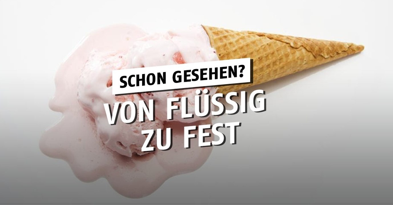 Faszinierende Aufnahmen von Eis, das vor dem Auge entsteht