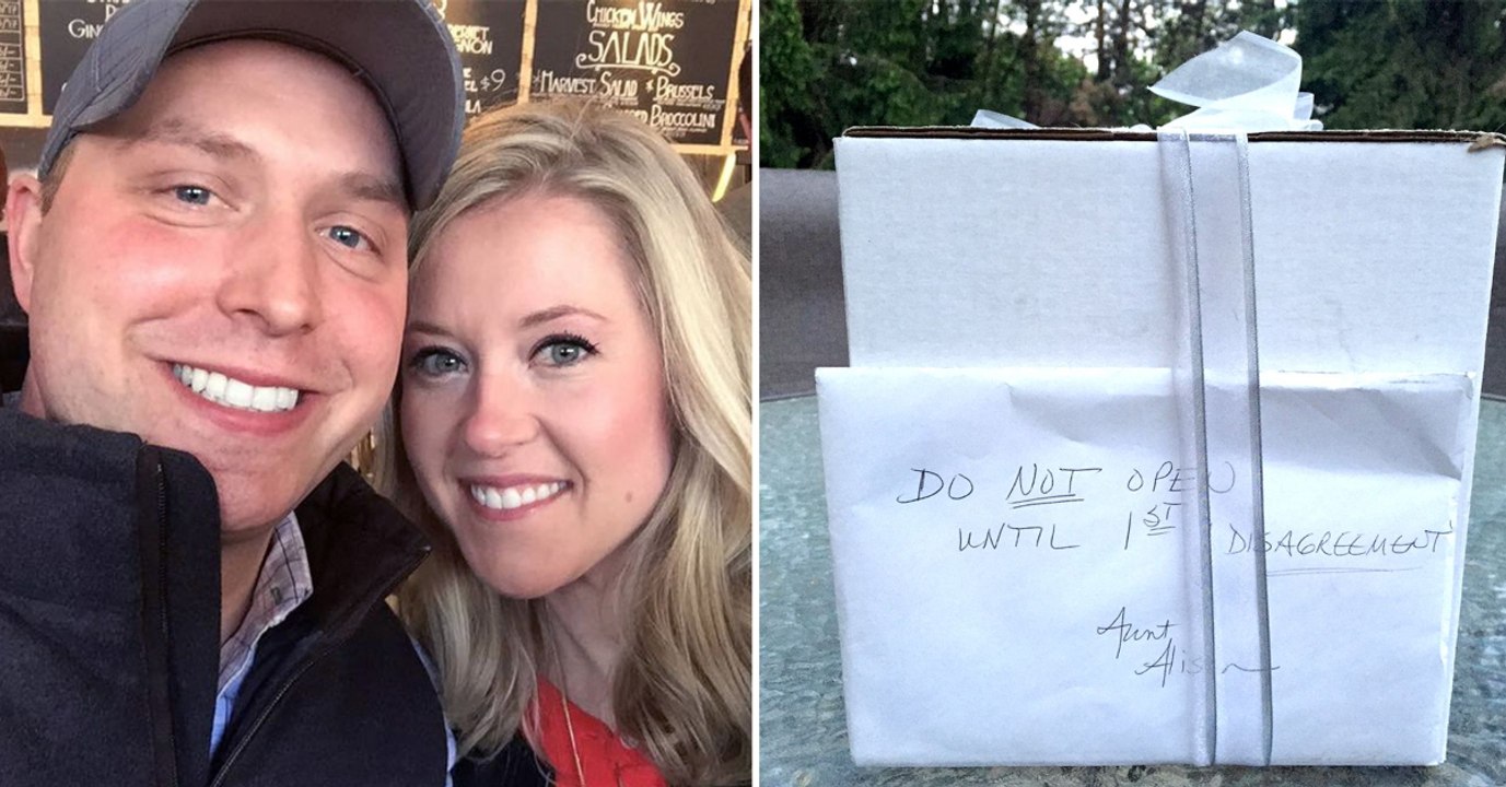 Paar lässt Hochzeitsgeschenk neun Jahre verschlossen: Jetzt lüftet sich sein Geheimnis!