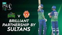 Brilliant Partnership By Sultans | Multan Sultans vs Islamabad United | Match 8 | HBL PSL 7 | ML2G