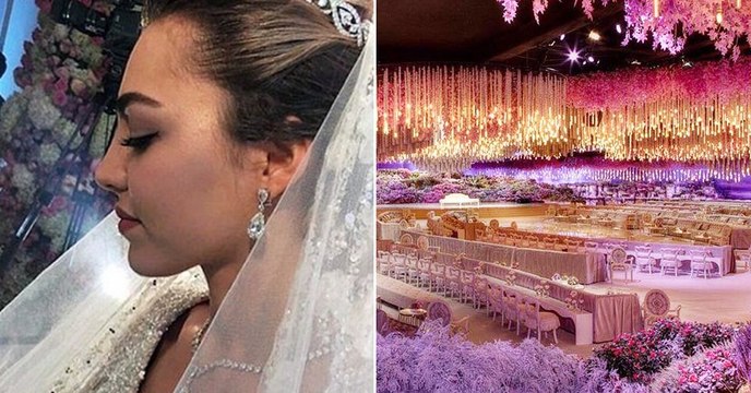 Ihr Hochzeit kostet eine Milliarde Euro - die Bilder sind atemberaubend