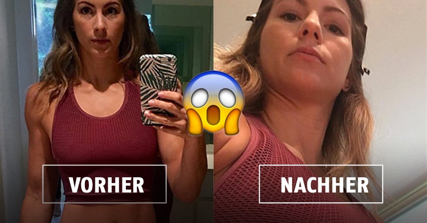 Fitness Girl postet realistische Fotos von ihrem Bauch, um zu zeigen, dass selbst Sportler einen Bauch haben!