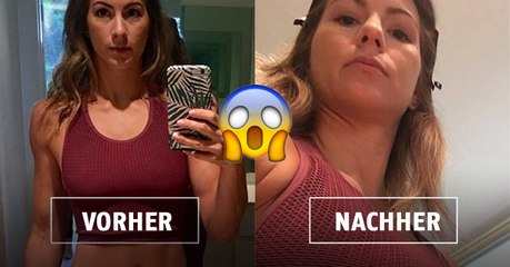 Download Video: Fitness Girl postet realistische Fotos von ihrem Bauch, um zu zeigen, dass selbst Sportler einen Bauch haben!