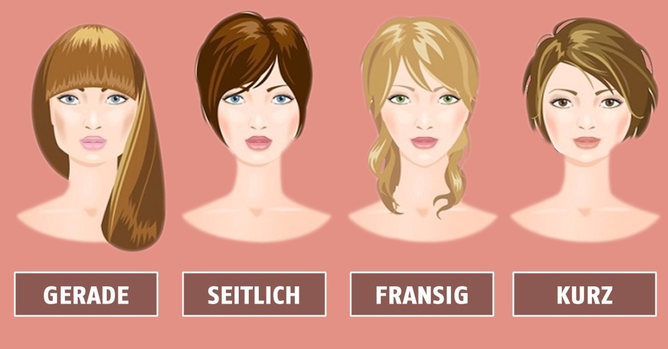 Nenne mir deine Gesichtsform und ich sage dir, was dir für ein Pony steht!