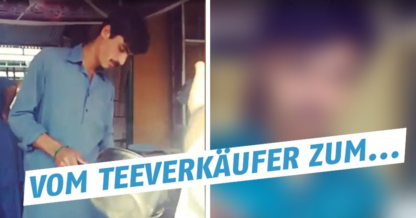 Vom pakistanischen Teeverkäufer zum Model!