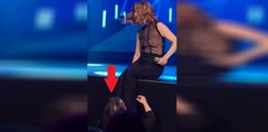 Ein behindertes Mädchen im Publikum und auf einmal verlässt Celine Dion die Bühne und...