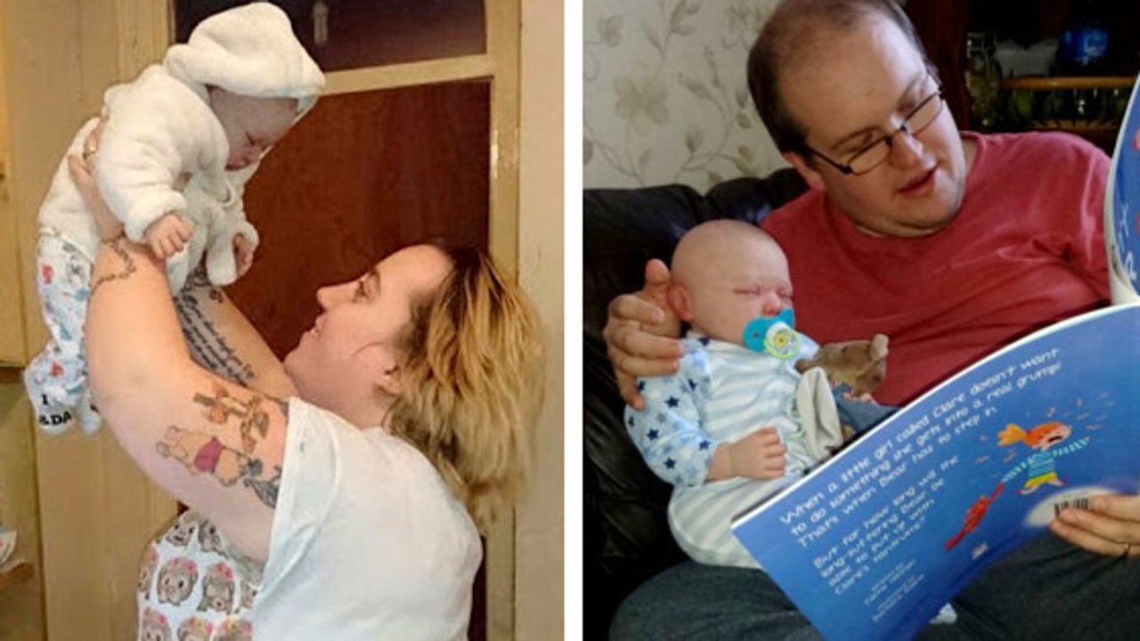 Crystal und Terry Duke: Weil sie kein Kind haben können, kaufen sie sich eine „Reborn“-Puppe