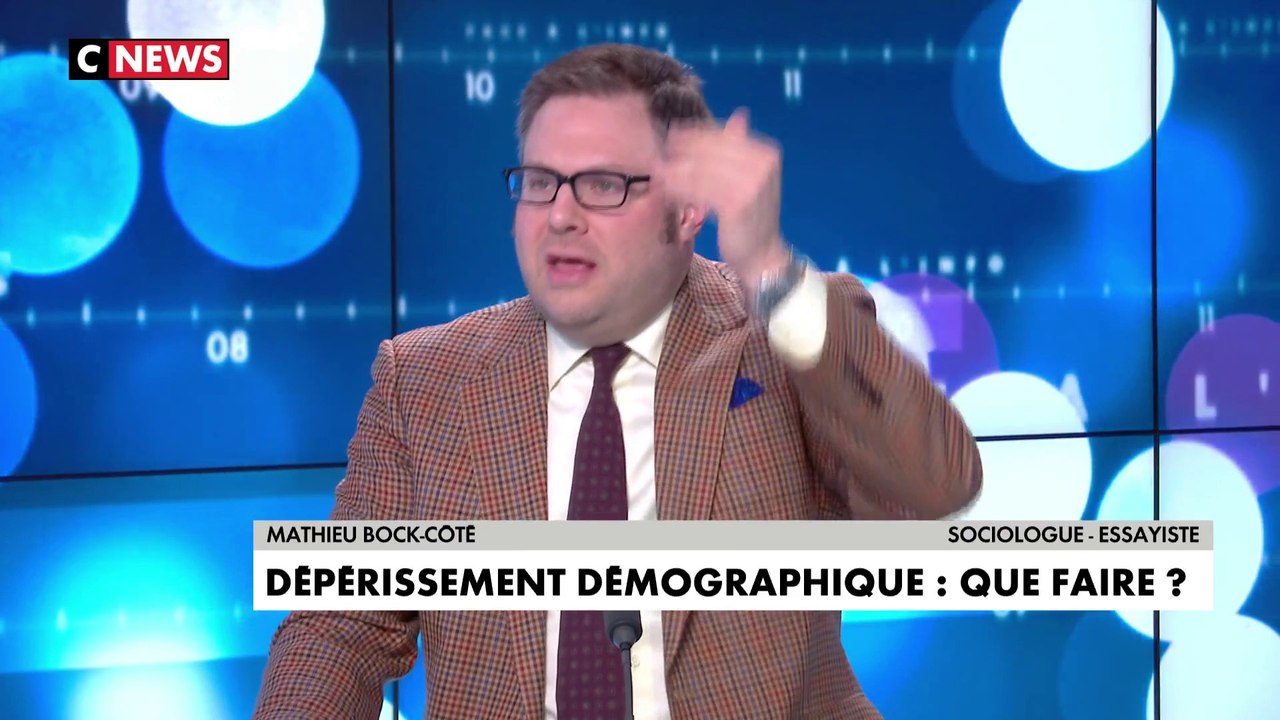 Mathieu Bock-Côté : «Ce passage du monde rural au monde urbain […] annonce une chute significative du taux de natalité»