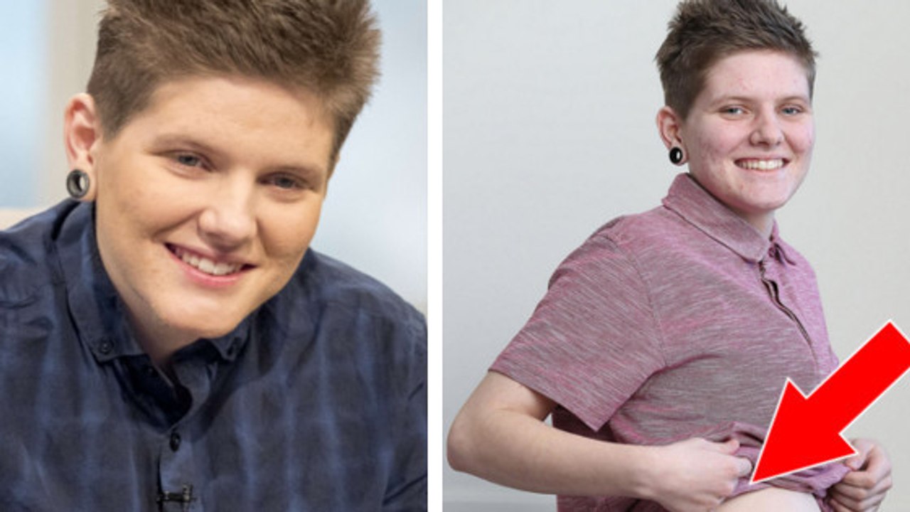 Hayden Cross ist der erste britische Mann, der schwanger ist.